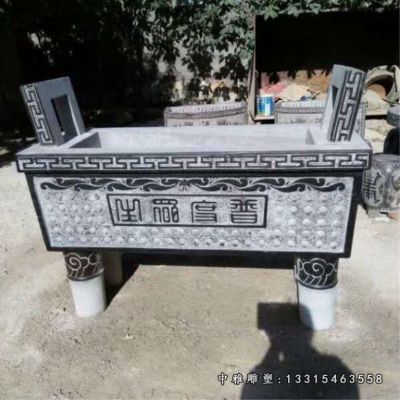 寺院石雕四足鼎