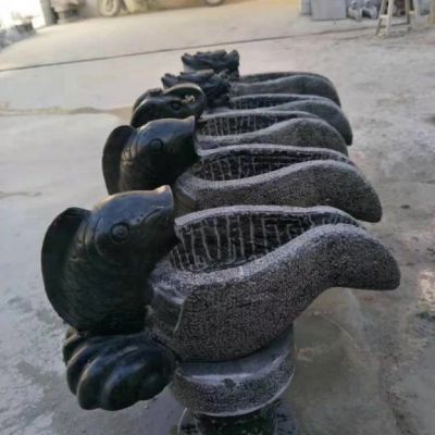 庭院仿古流水池石雕