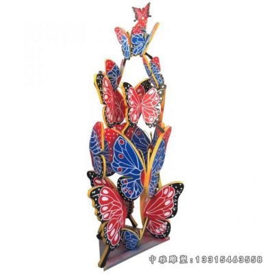 不锈钢飞行蝴蝶雕塑