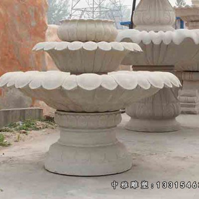 花园石雕喷泉