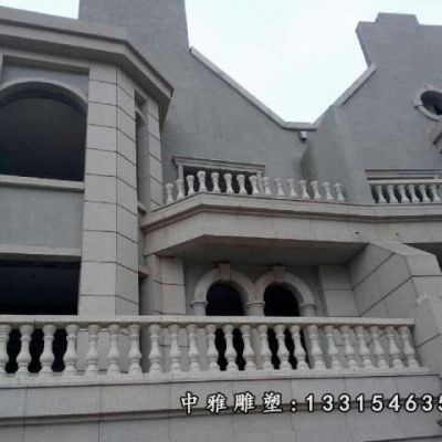 别墅栏杆石雕摆件