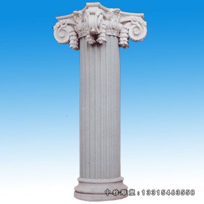 龙柱景观石雕
