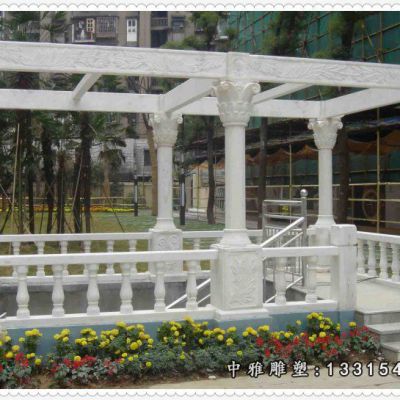 长廊花架石雕