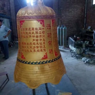 教堂铜钟雕塑
