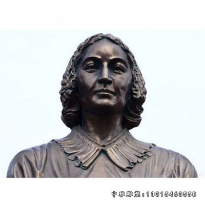 铜雕名人南丁格尔