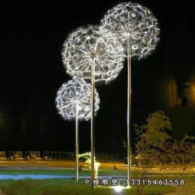 蒲公英不锈钢摆件