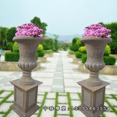 欧式花盆石雕