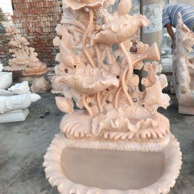 景观石雕流水池