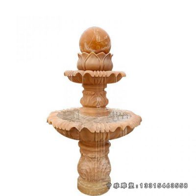 招财风水球石雕