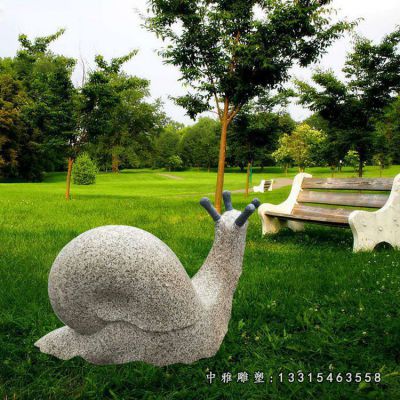 石雕广场蜗牛