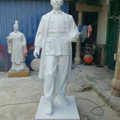 名人石雕白求恩