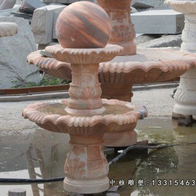 风水球景观石雕雕塑