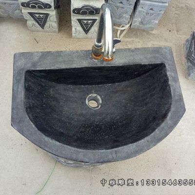 庭院石雕流水池