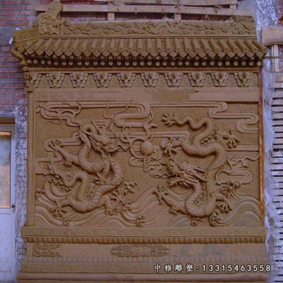 影壁庭院石雕雕塑