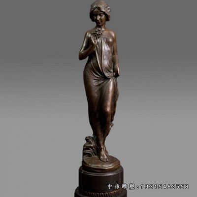 铜雕现代人物雕塑