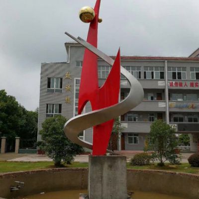 标志不锈钢摆件