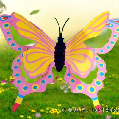 不锈钢蝴蝶动物