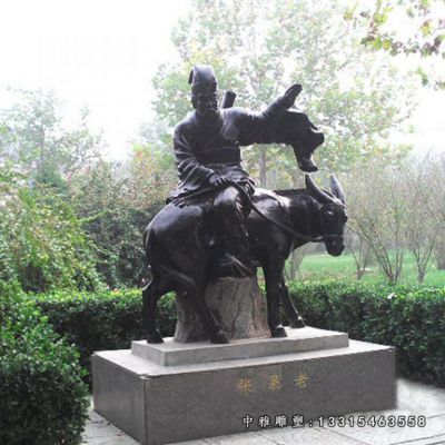 铜雕八仙人物雕塑