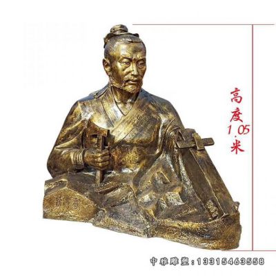 木匠鼻祖铜雕鲁班雕塑