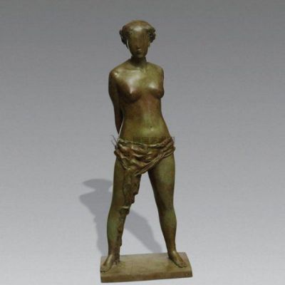 铜雕城市人物雕塑