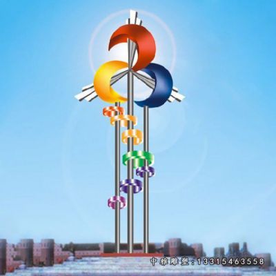 大型不锈钢风车