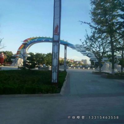 不锈钢大型拱门