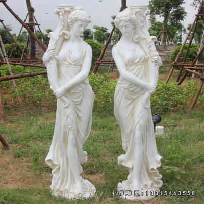 西方人物公园石雕