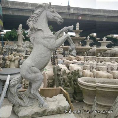 石雕广场马雕塑