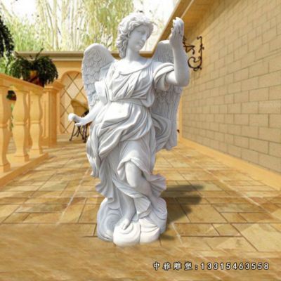 西方天使石雕