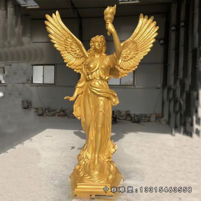 铜雕广场天使雕塑