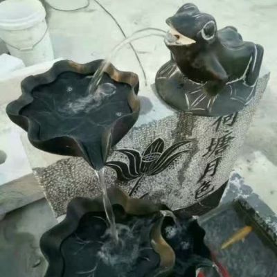 庭院仿古流水池石雕