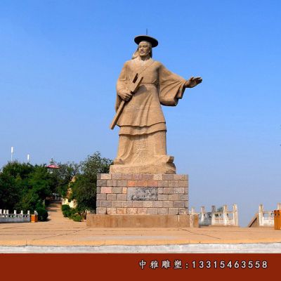 石雕大禹治水雕塑