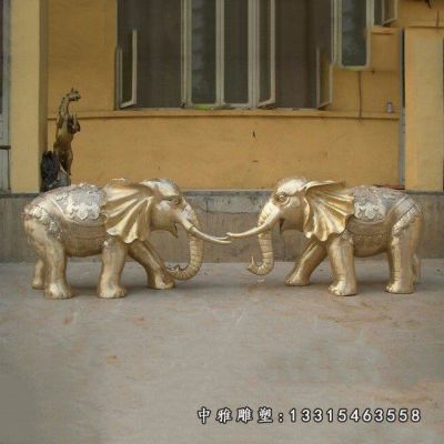动物铜雕大象