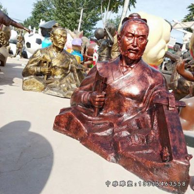 木匠鲁班铜雕雕像