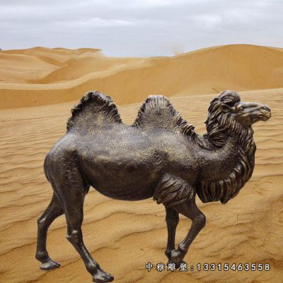 骆驼铜雕动物
