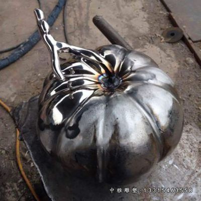 不锈钢广场南瓜雕塑