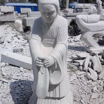 二十四孝石雕人物