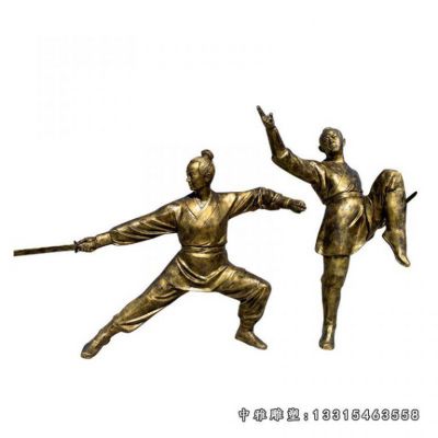 铜雕古代人物雕塑