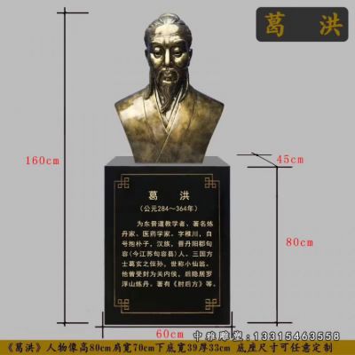 铜雕名医葛洪