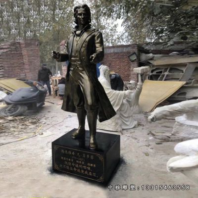 音乐家铜雕贝多芬