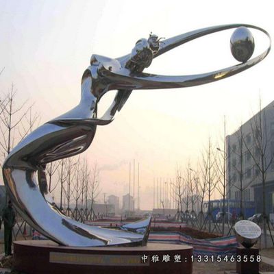 不锈钢人物雕塑