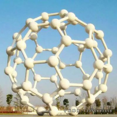 广场原子不锈钢雕塑