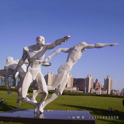 不锈钢掷铁饼人物