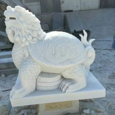 龙龟石雕动物