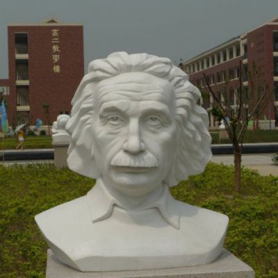 爱因斯坦人物石雕塑