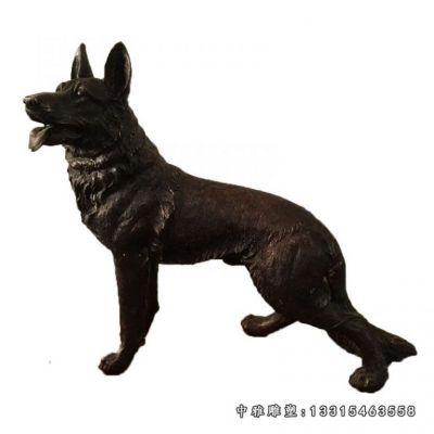 看门铜雕狗摆件