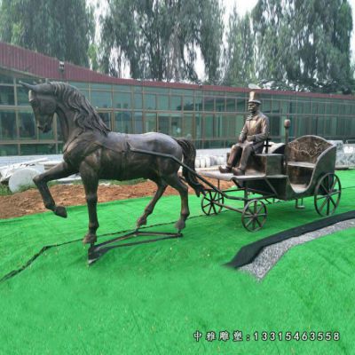 铜雕西方人物雕塑