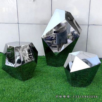 不锈钢公园景观石