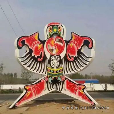 不锈钢彩绘风筝