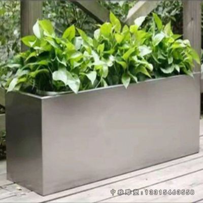 不锈钢异形花盆